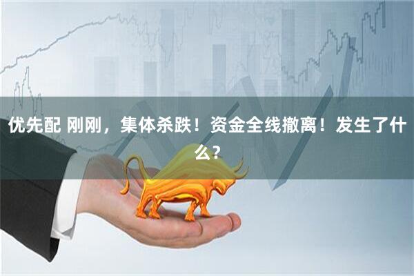 优先配 刚刚，集体杀跌！资金全线撤离！发生了什么？